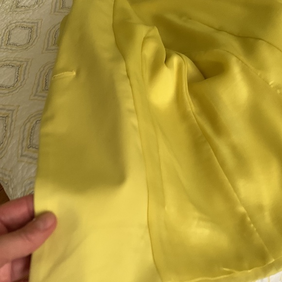 Max & Co informal blazer. High quality manufacture. Acid yellow. Size 6 small. - Picture 7 of 8